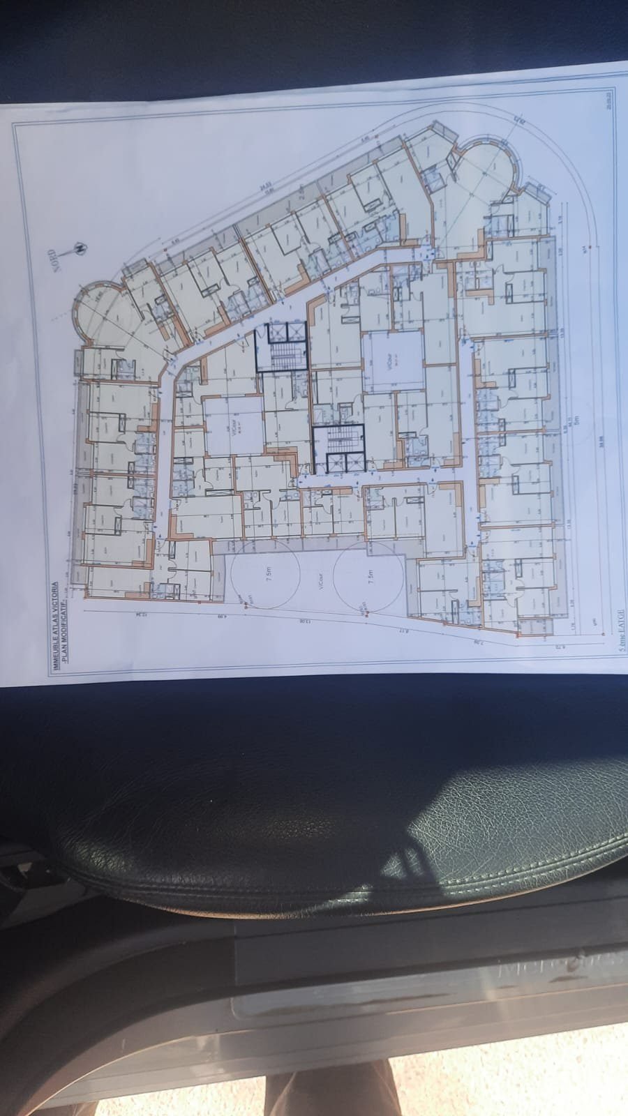 Photo 2 — Terrain titré 2 360 m² avec projet R+5 – Guéliz, centre-ville de Marrakech